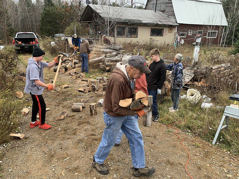 Helping Hands – Firewood – Grace Church